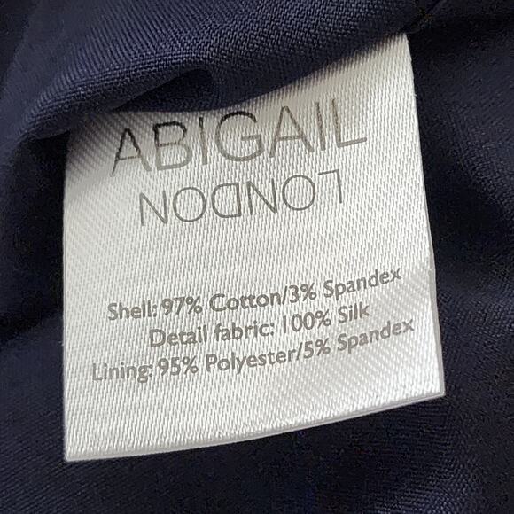 NWT Abigail London Floral Chiffon Mini Dress - Picture 6 of 6